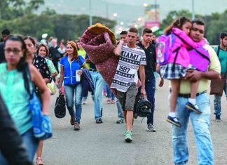 Venezuela, segundo país del mundo con mayor número de desplazados