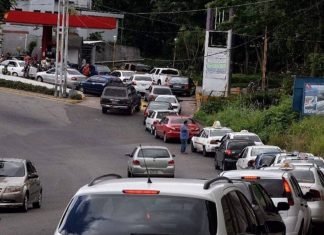 Permitirán hacer colas solo en estaciones de servicio que reciban combustible
