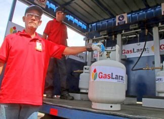 Anuncian nuevas tarifas de gas doméstico en Lara