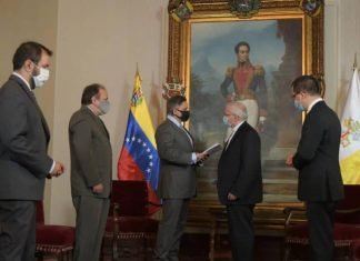 Gobierno entregó informe DDHH a los representantes de la ONU y Nuncio Apostólico en el país