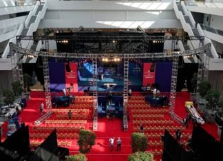 Trump y Biden en su primer debate cara a cara en Cleveland