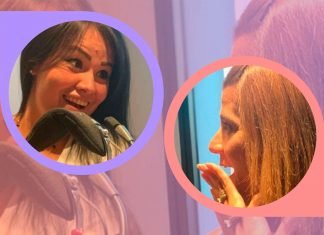 Génesis Gómez y Alexandra Gaete