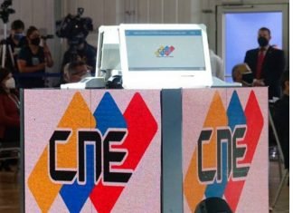 CNE presentó las nuevas máquinas de votación para las parlamentarias