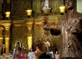 Iglesia clausura exhumación del Venerable Dr. José Gregorio Hernández