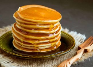 Receta para hacer panquecas caseras