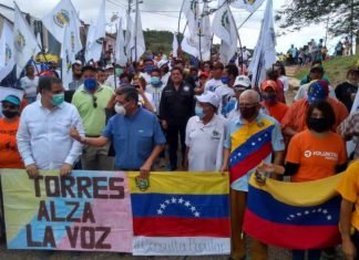 Bloque Parlamentario de Lara realizó caminata denominada «Torres Alza la Voz»