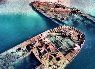 «Sesostris», el buque alemán hundido