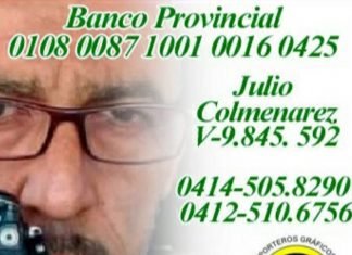 Inicia campaña recolección de fondos «Una mano amiga para Julio Colmenárez»