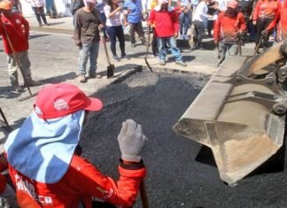 Plan de asfaltado recupera vialidad en Parroquia Ana Soto de Iribarren