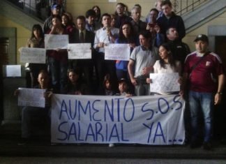 Trabajadores y pensionados seguirán exigiendo salarios justos