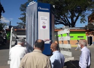 Alianza empresarial entrega 4ta cabina de desinfección y extenderán acción a municipios de Lara