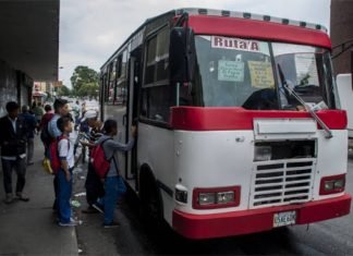 Peroza: Laborarán 120 unidades del transporte público en semana de flexibilización