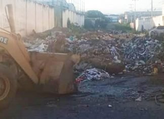 Imaubar elimina focos de contaminación en la Zona Industrial