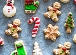 Receta de galletas navideñas