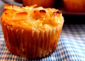 Ponquesitos de piña y coco