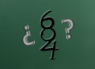 ¿Cuántos números ves en la imagen?