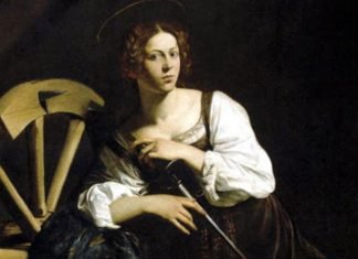 Santa Calina: Mártir piadosa y erudita