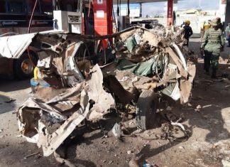 Dos heridos leves es el saldo por la explosión del vehículo en E/S en Barquisimeto