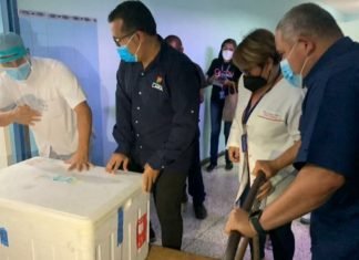 Pereira: En primera fase 630 dosis de vacunas serán aplicadas al personal de salud en Lara