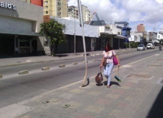Por cuarentena radical locales cerrados en el centro de Barquisimeto