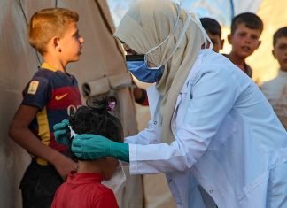 Unas 150 mil personas serán vacunadas este semestre en región opositora siria