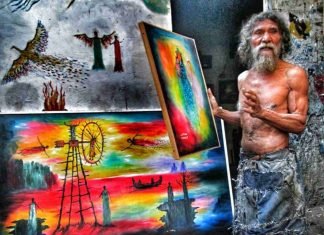 Macario Colombo, pintor larense