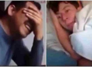 «¡Pero Sebastián!» Alumno Acostado en Clases