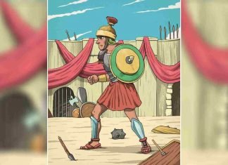 Encuentra la espada del gladiador