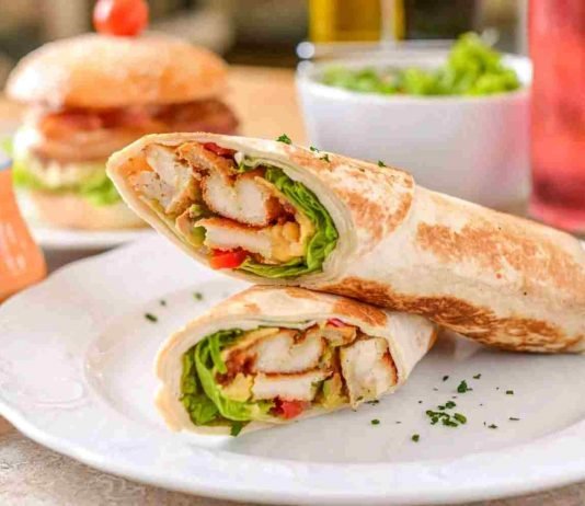 Wraps de pollo