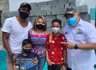 Entregan materiales de construcción para viviendas a través del Plan “Terreno Propio”