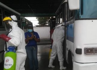 Crearán Brigadas de Desinfección para el transporte colectivo