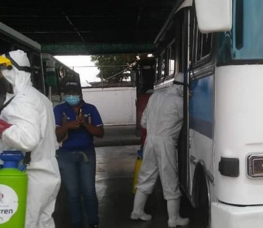 Crearán Brigadas de Desinfección para el transporte colectivo