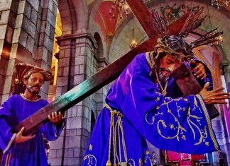 El Nazareno se colocará en las puertas de los templos sin procesiones por la pandemia