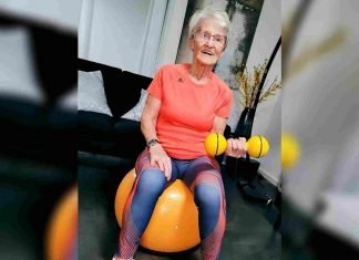 Una abuela «fitness»