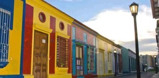 Pintorescas casas en Maracaibo