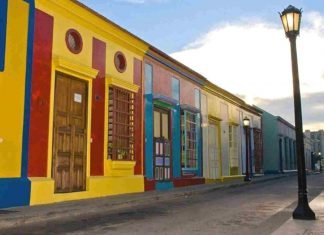 Pintorescas casas en Maracaibo