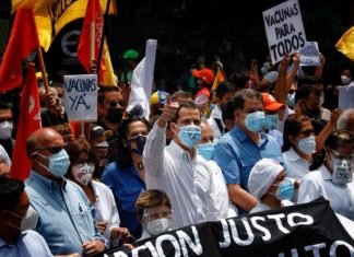 Guaidó afirma es urgente entrada de vacunas que cumplan validación internacional