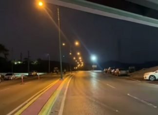 Rehabilitan vía y colocan nuevas luminarias en la Intercomunal Cují-Tamaca