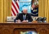 Joe Biden cumple con reformas internas 100 días de mandato