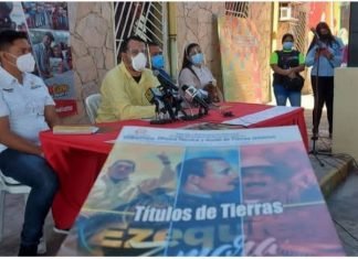 Entregan 13 Mil Títulos de Tierras en Iribarren