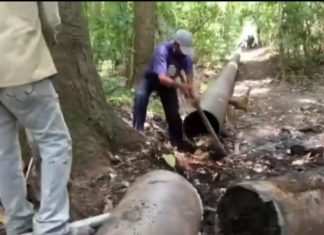 Ejecutan reparaciones en el sistema principal de aducción Macuto