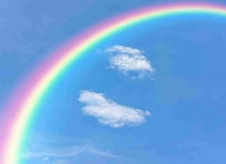 ¿Por qué el arcoíris es curvo?