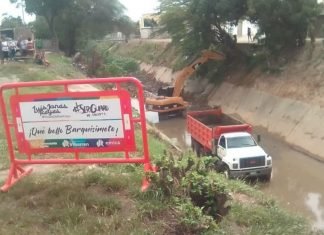 Activo plan preventivo de limpieza de quebradas en Iribarren