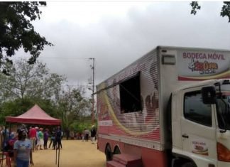 Atienden a más de 2 Mil familias con el programa Bodega Móvil en Iribarren