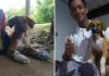 Joven caminó con su perrita de Ecuador a Venezuela
