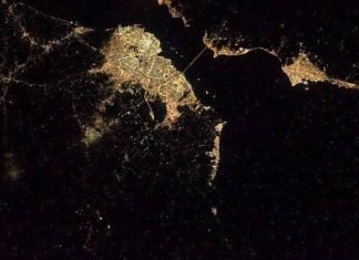 Maracaibo desde el espacio