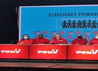 Cabello informó listado de los postulados a elecciones internas del PSUV