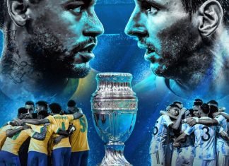 Final Copa América Argentina contra Brasil