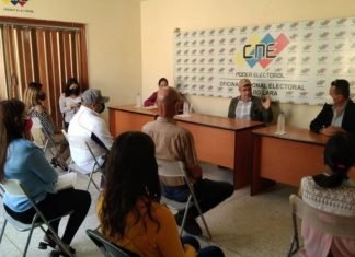Presidente del CNE realiza visita a la Oficina Regional en Lara
