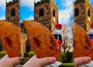 Venezolano les ensaña a los ingleses la empanada